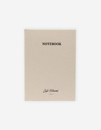 Beige Men's Maison Kitsune Notebook Cafe Kitsune Accessories | AU-G0356