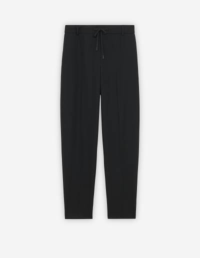 Black Men's Maison Kitsune City Pants | AU-M0605