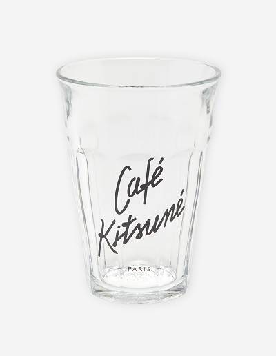 Black Women's Maison Kitsune Duralex Picardie Cafe Kitsune 36cl Accessories | AU-E0178