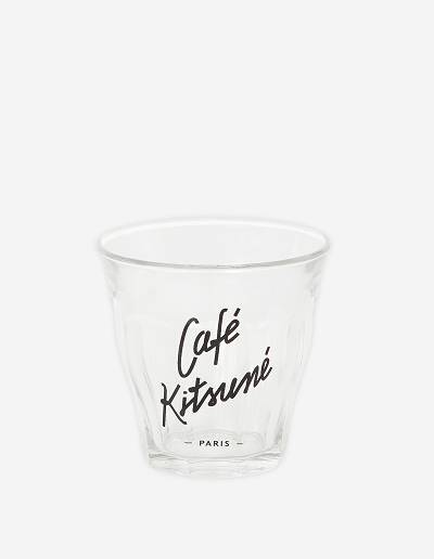 Black Women's Maison Kitsune Glass Duralex Picardie Cafe Kitsune Accessories | AU-S0184