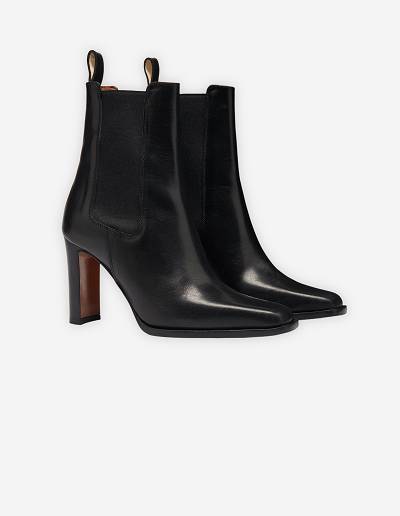 Black Women's Maison Kitsune Mk X Atp Atelier Boots | AU-P0326