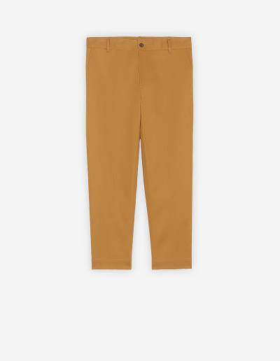 Brown Men's Maison Kitsune Carrot Pants | AU-S0420