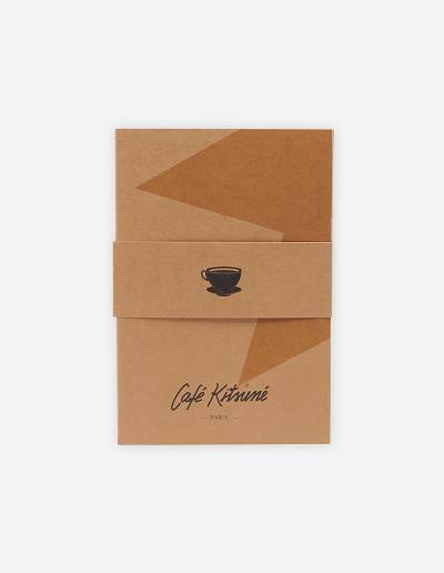 Brown Women's Maison Kitsune Pack Of 3 Kraft Notebooks Cafe Kitsune Accessories | AU-S0763