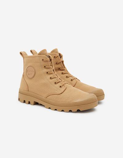 Coffee Women's Maison Kitsune Plbrousse X Kitsune Boots | AU-M0344