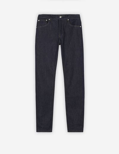 Indigo Men's Maison Kitsune Slim Fit Jeans | AU-M0718